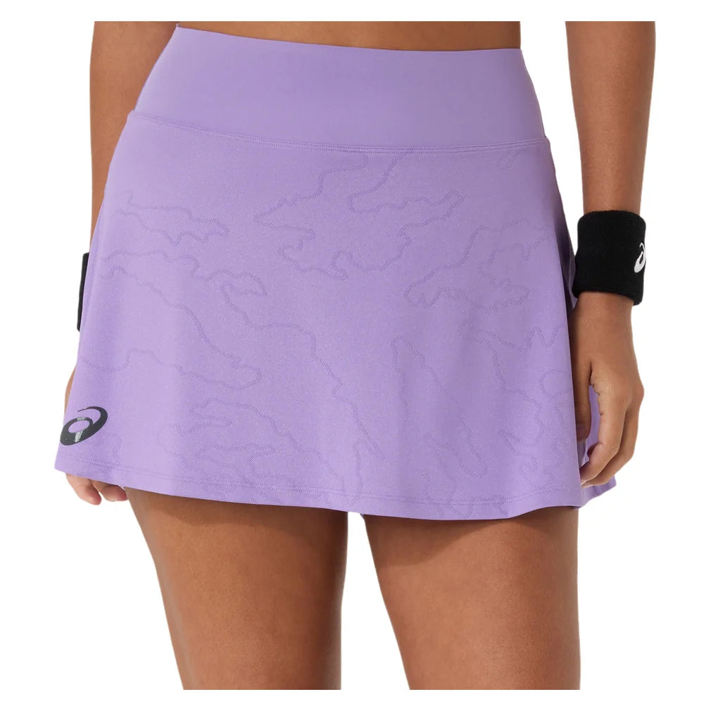 Women's New York Night Energy Match Skort Dark Aubergine, Asics, Faded Plum, Pickleball Express, 2042A456-500F26-FADED-PLUM-1