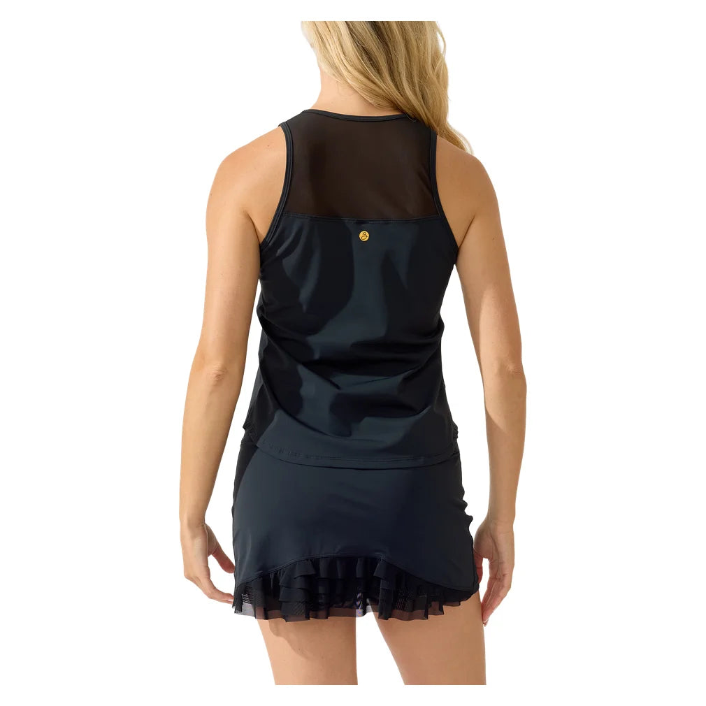 Women's Cute as a Bunny 13 Inch Skort Black, Bobbe, Pickleball Express, 205-50104BF26-4