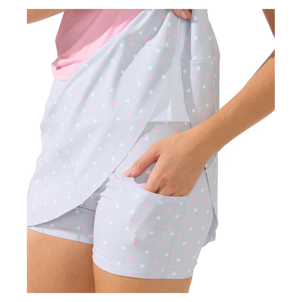 Women's Perfect Swing Skort Grey Dot, Bobbe, Pickleball Express, 206-138F26-3
