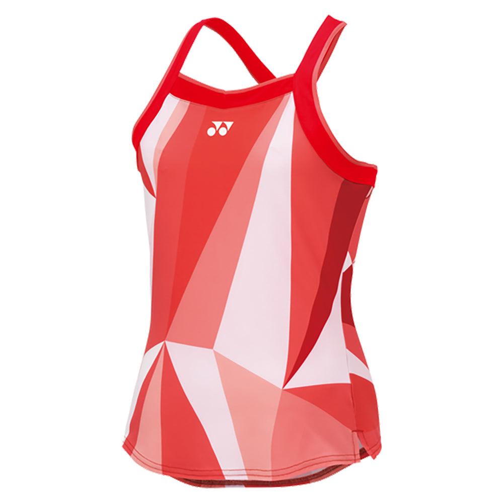 Women's Pattern Tank Top Tango Red