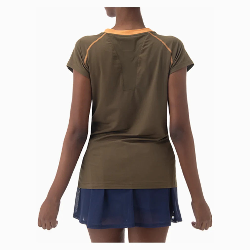 Women's Tournament Top Oil Brown