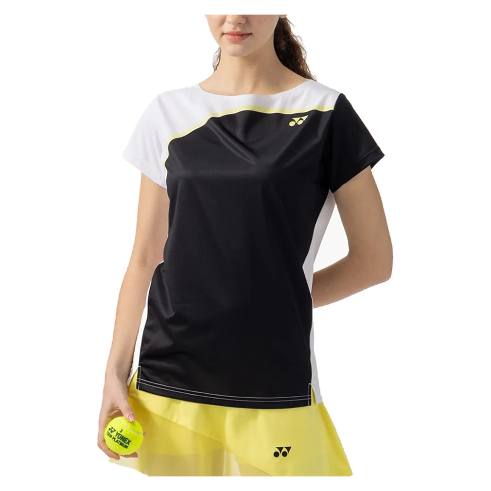 Women's Tournament Crew Neck Shirt, Yonex, Pickleball Express, 20933-2