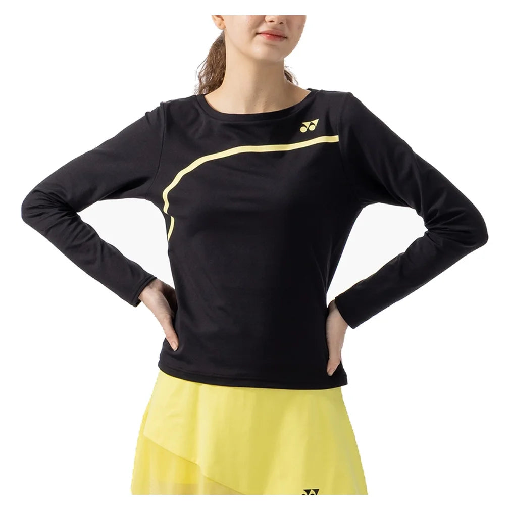 Women's Tournament Long Sleeve Shirt, Yonex, Pickleball Express, 20934-3