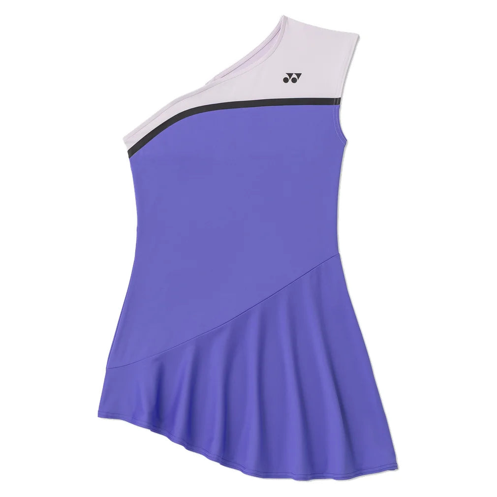 Women's Tournament Dress with Inner Shorts, Yonex, Prune, Pickleball Express, 20935-PRUNE-1