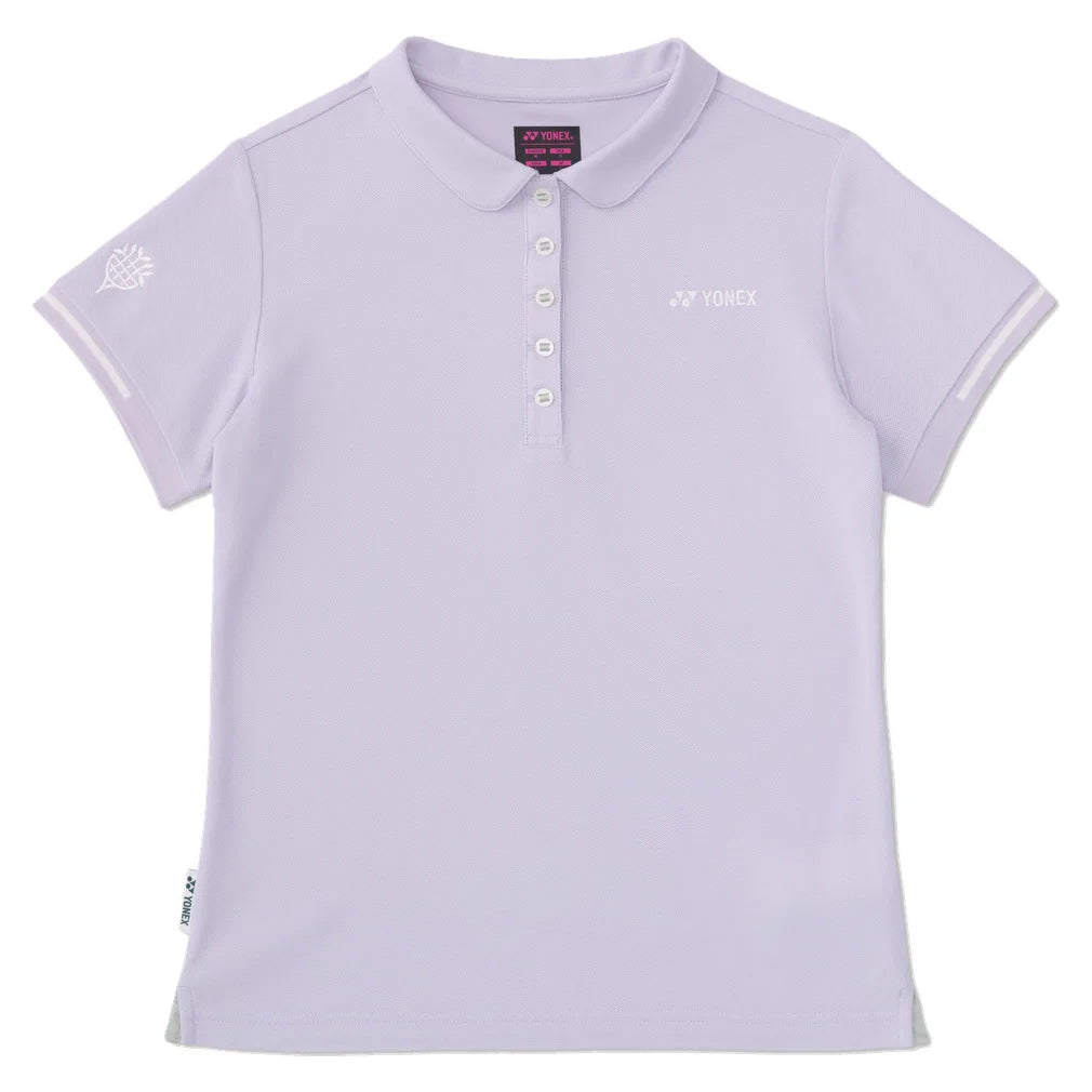 Women's Nature Series Polo, Yonex, 510 Pale Lilac, Pickleball Express, 21006EX-F26-510-PALE-LILAC-1