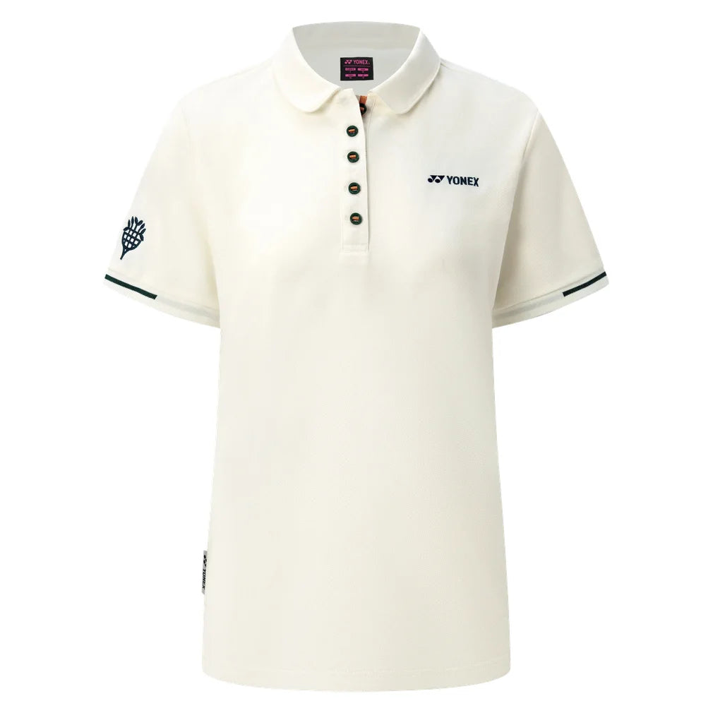 Women's Nature Series Polo, Yonex, 684 Pearl Beige, Pickleball Express, 21006EX-F26-684-PEARL-BEIGE-1