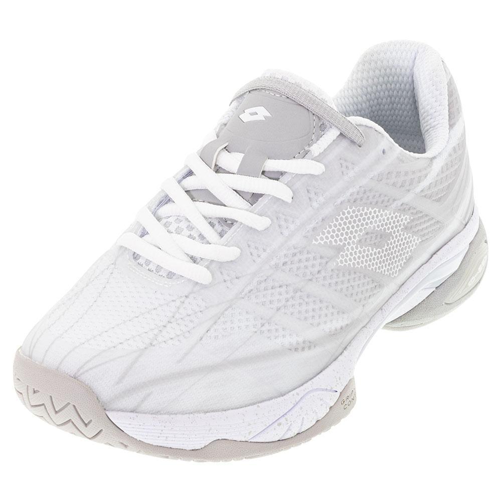 Women's Mirage 300 Speed Shoes All White and Silver Metal 2