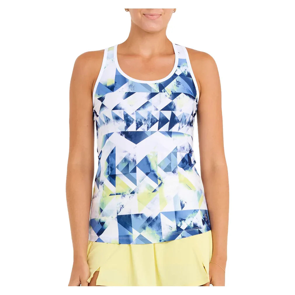 Women`s Racerback Tennis Tank Kaleidoscope