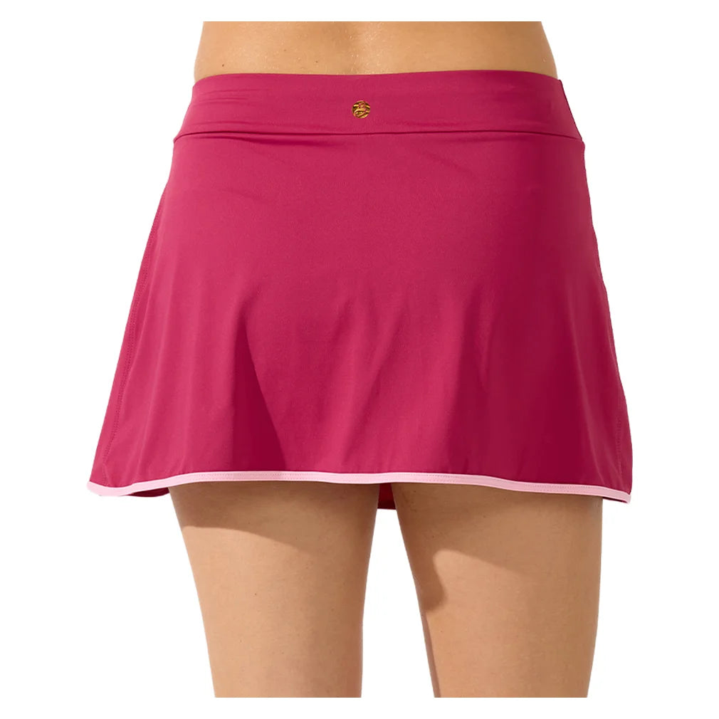 Women's Farah Skort Berry, Bobbe, Pickleball Express, 226-126F26-1