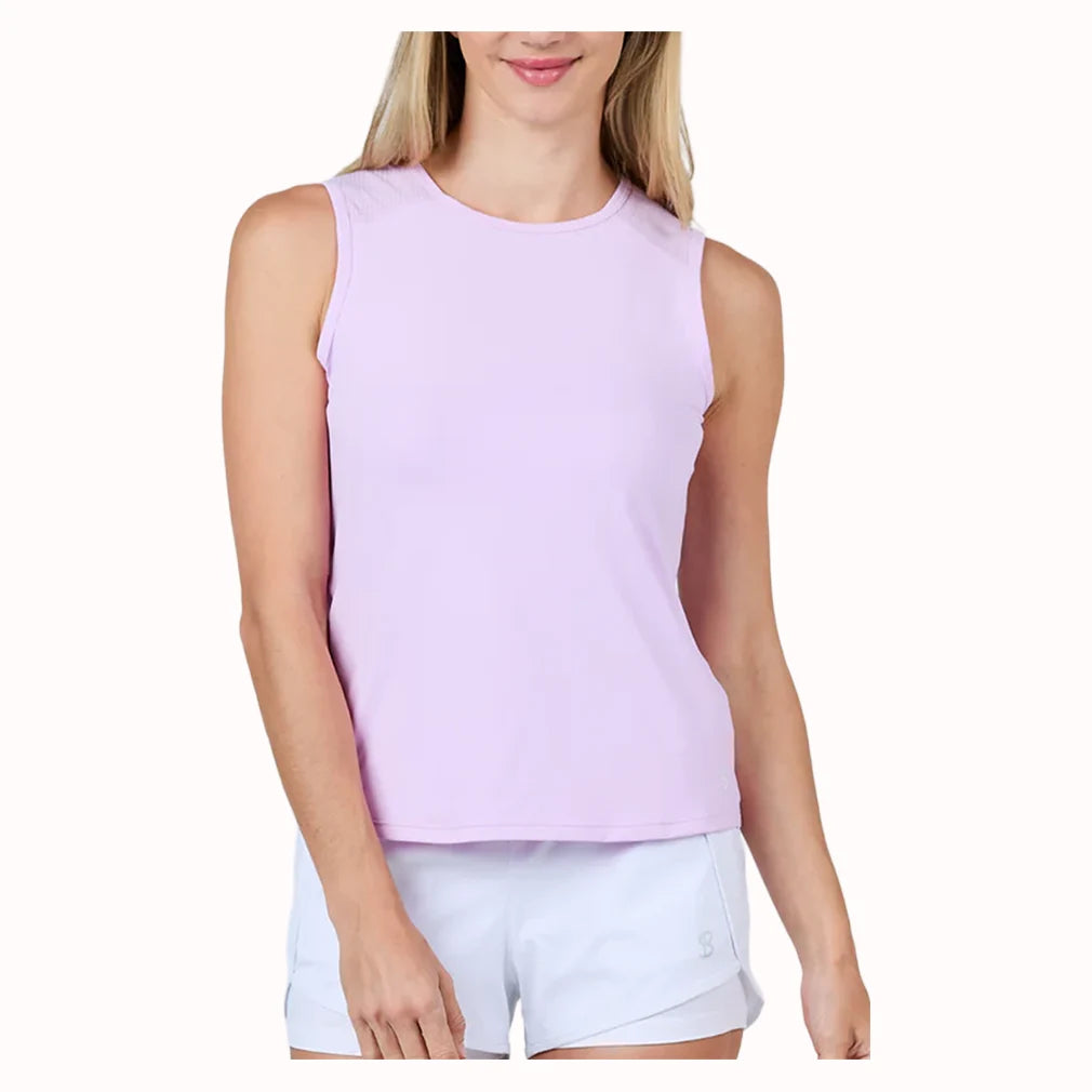 Women's Sleeveless Tennis Top Lavender