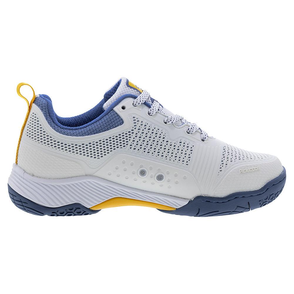 Men's Fresh Shot Santorini Pickleball Court Shoes Royal and White