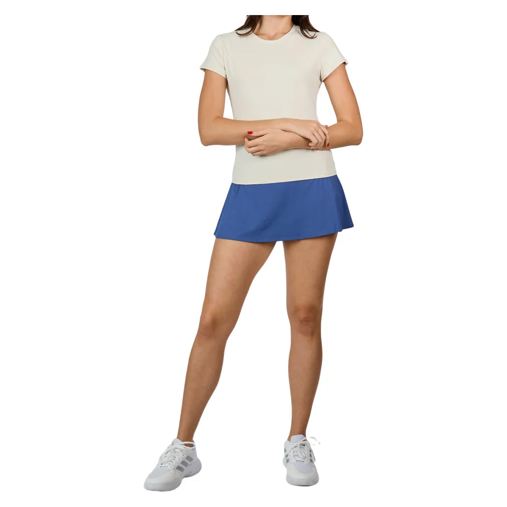 Women's Short Sleeve Top Alabaster, Sofibella, Pickleball Express, 2488-ALBH26-2