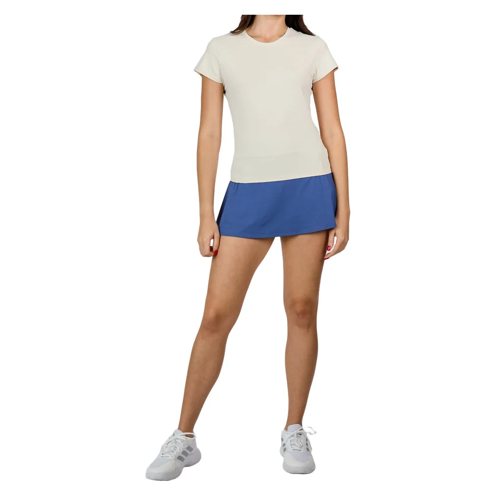 Women's Short Sleeve Top Alabaster, Sofibella, Pickleball Express, 2488-ALBH26-3