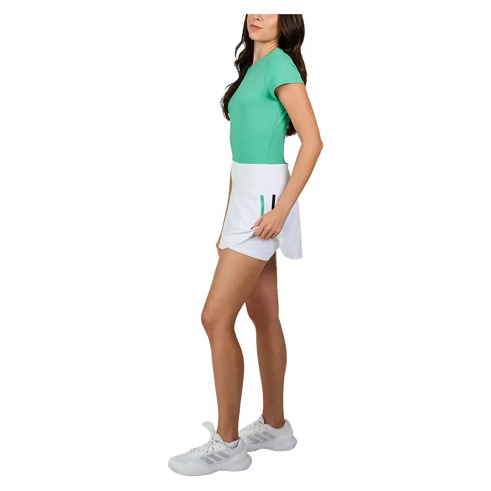 Women's 14 Inch Skort White and Alpine