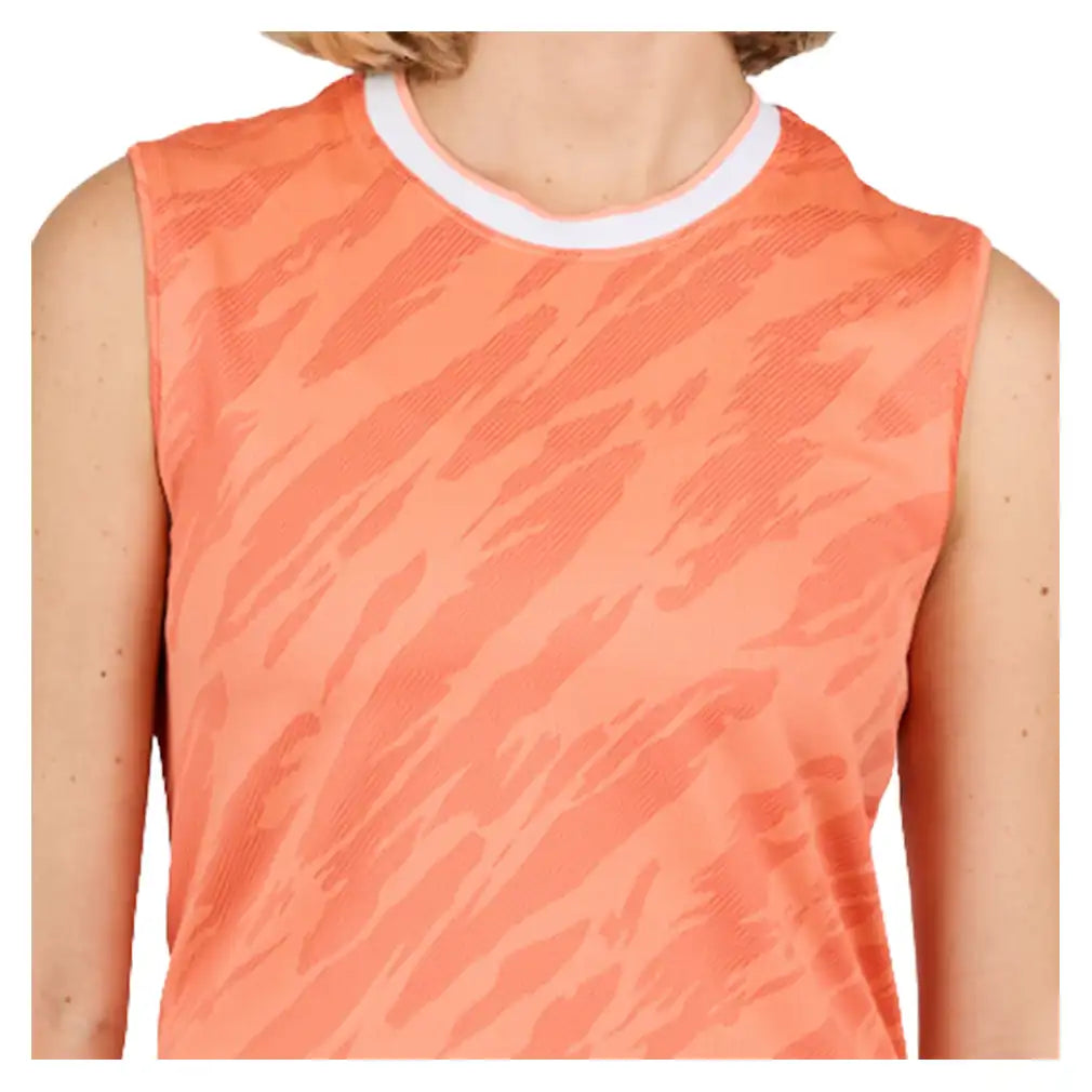 Women's Wild Side Jacquard Sleeveless Tennis Top