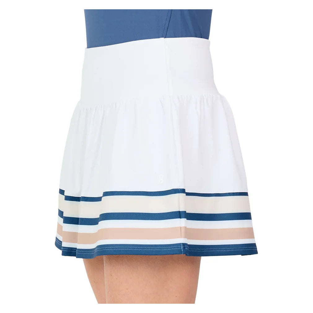 Women's 14 Inch Skort White, Sofibella, Pickleball Express, 2516QUF-WHTH26-3