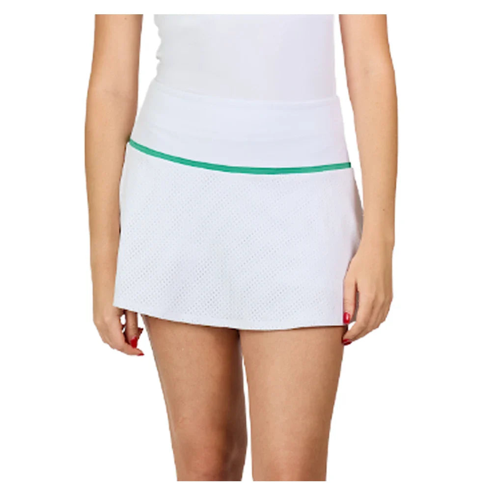 Women's Sleeveless Top White and Alpine