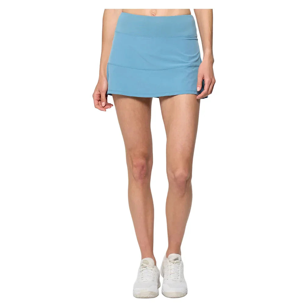 Women's Linear 13 Inch Skort Dusty Blue