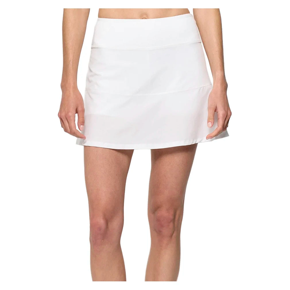 Women's Linear 15 Inch Skort White