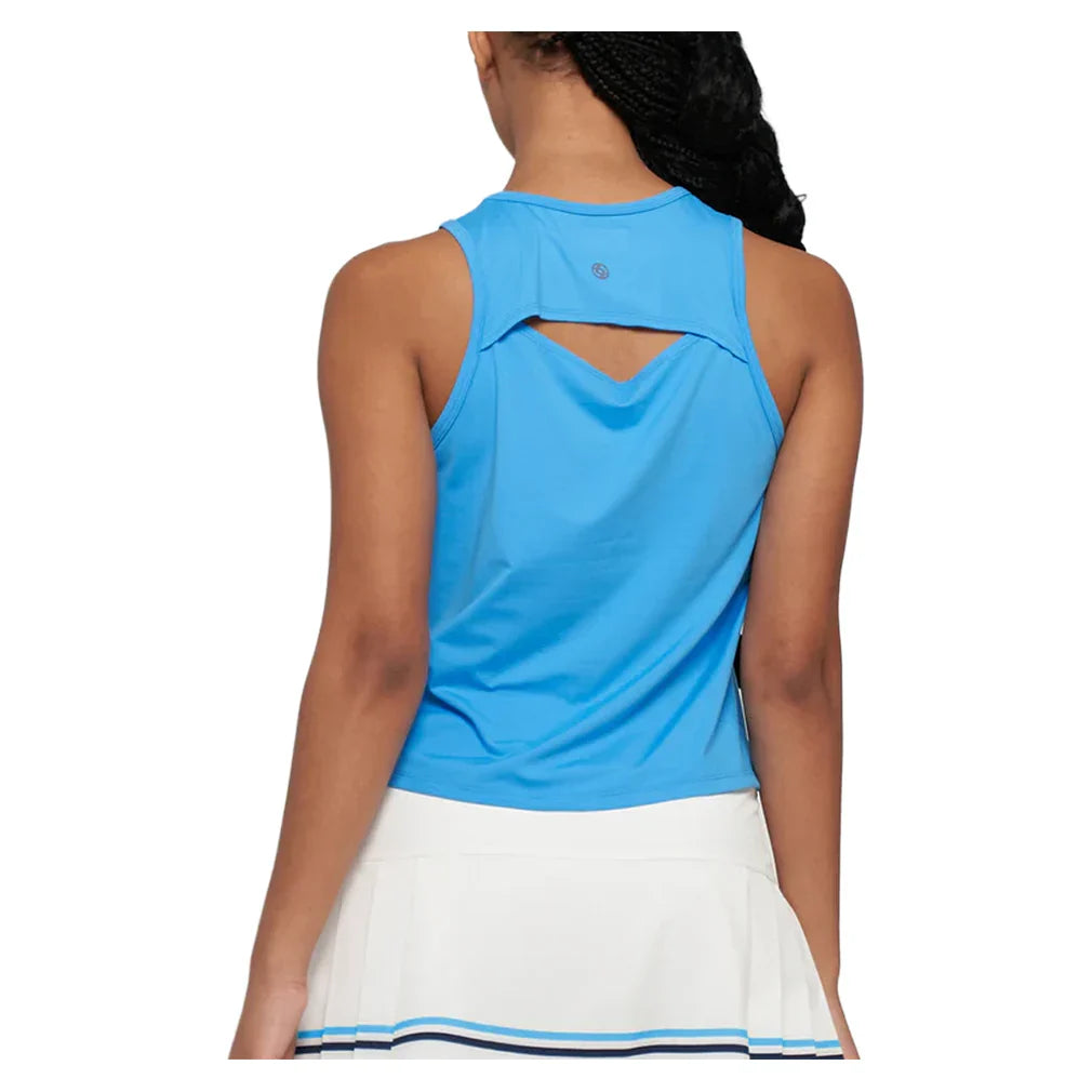 Women`s Drift Twist Tennis Tank Lagoon