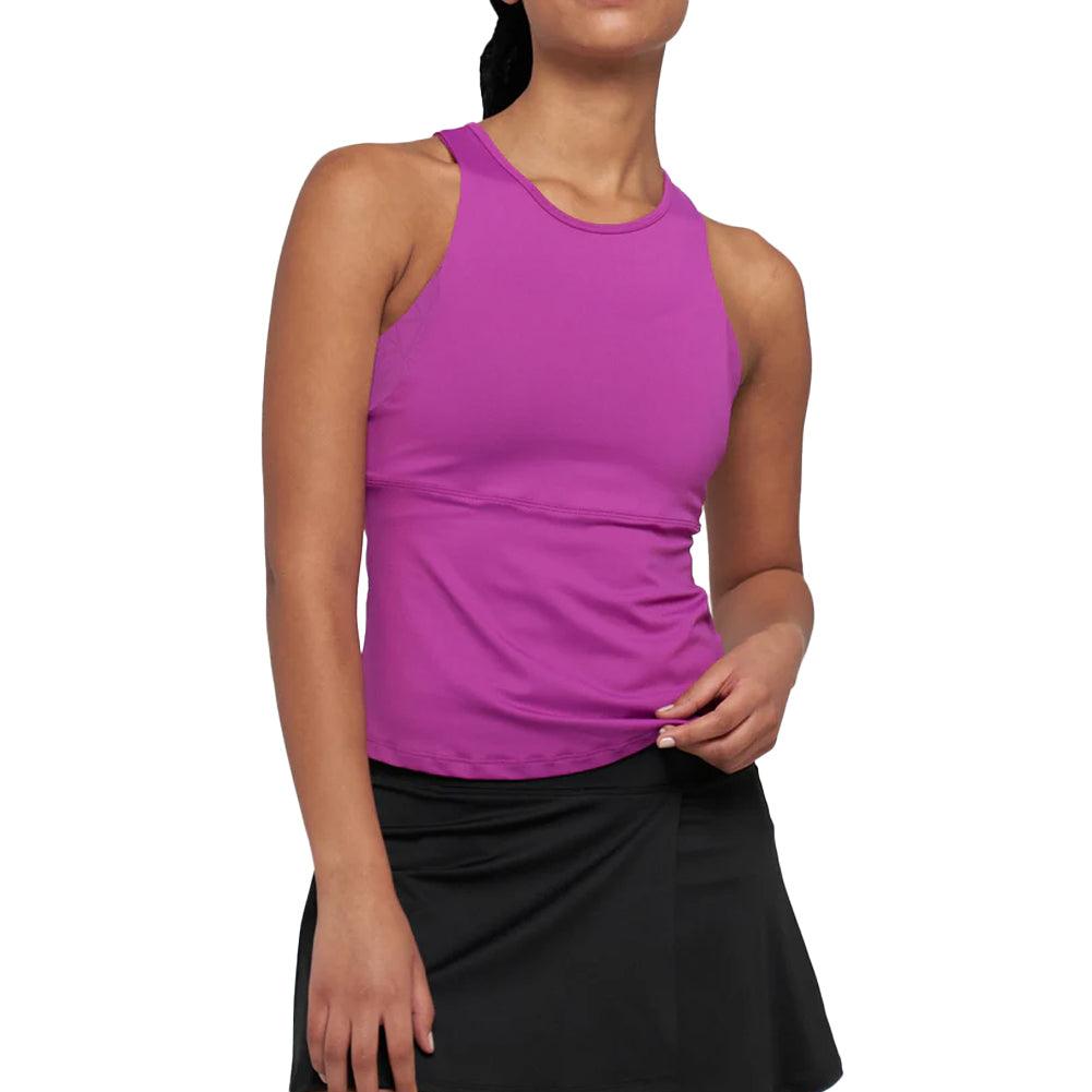 Women's Elite Curve Tank Magenta and Blush