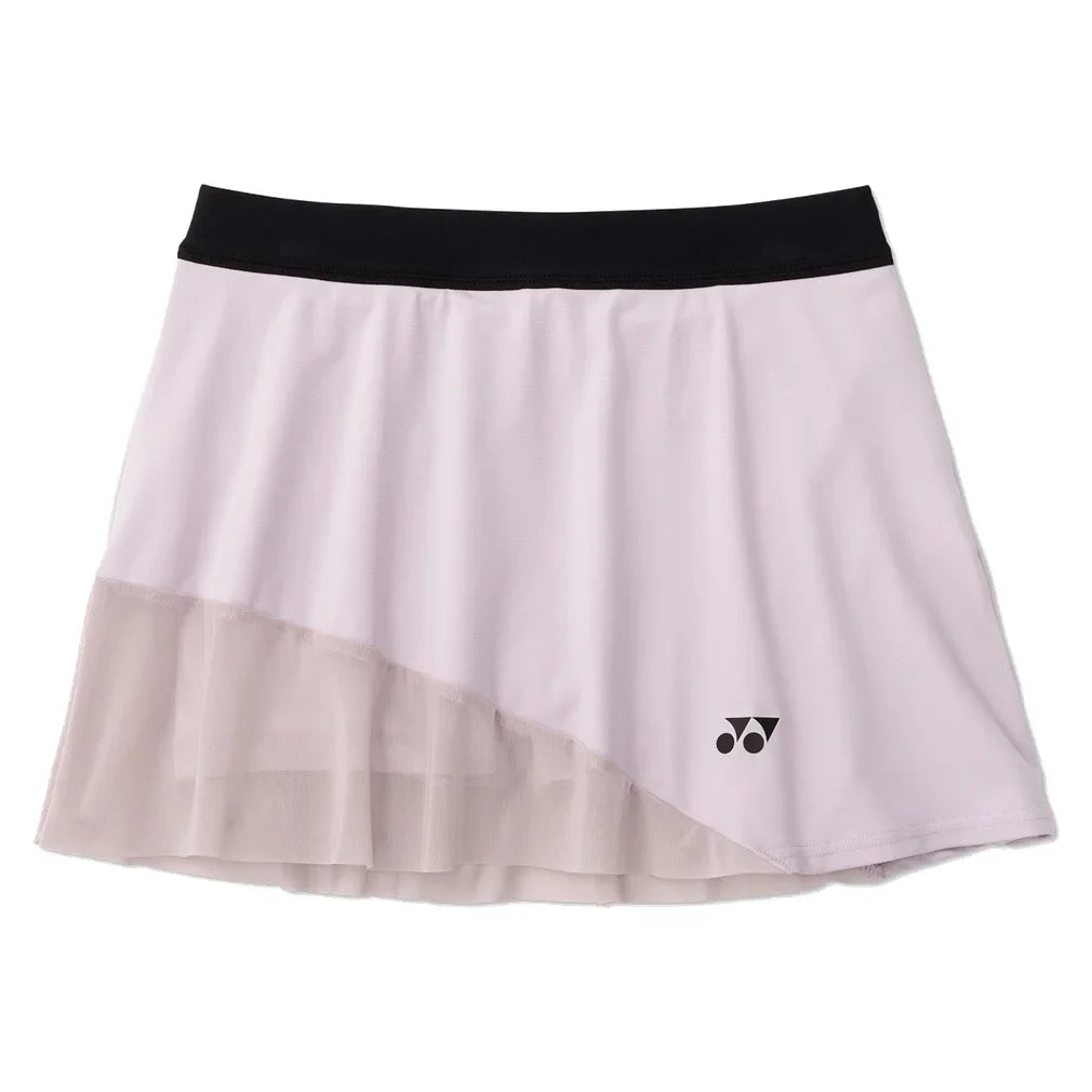 Women's Tournament Tennis Skort, Yonex, Pale Lilac, Tennis Express, 26186-PALE-LILAC-1