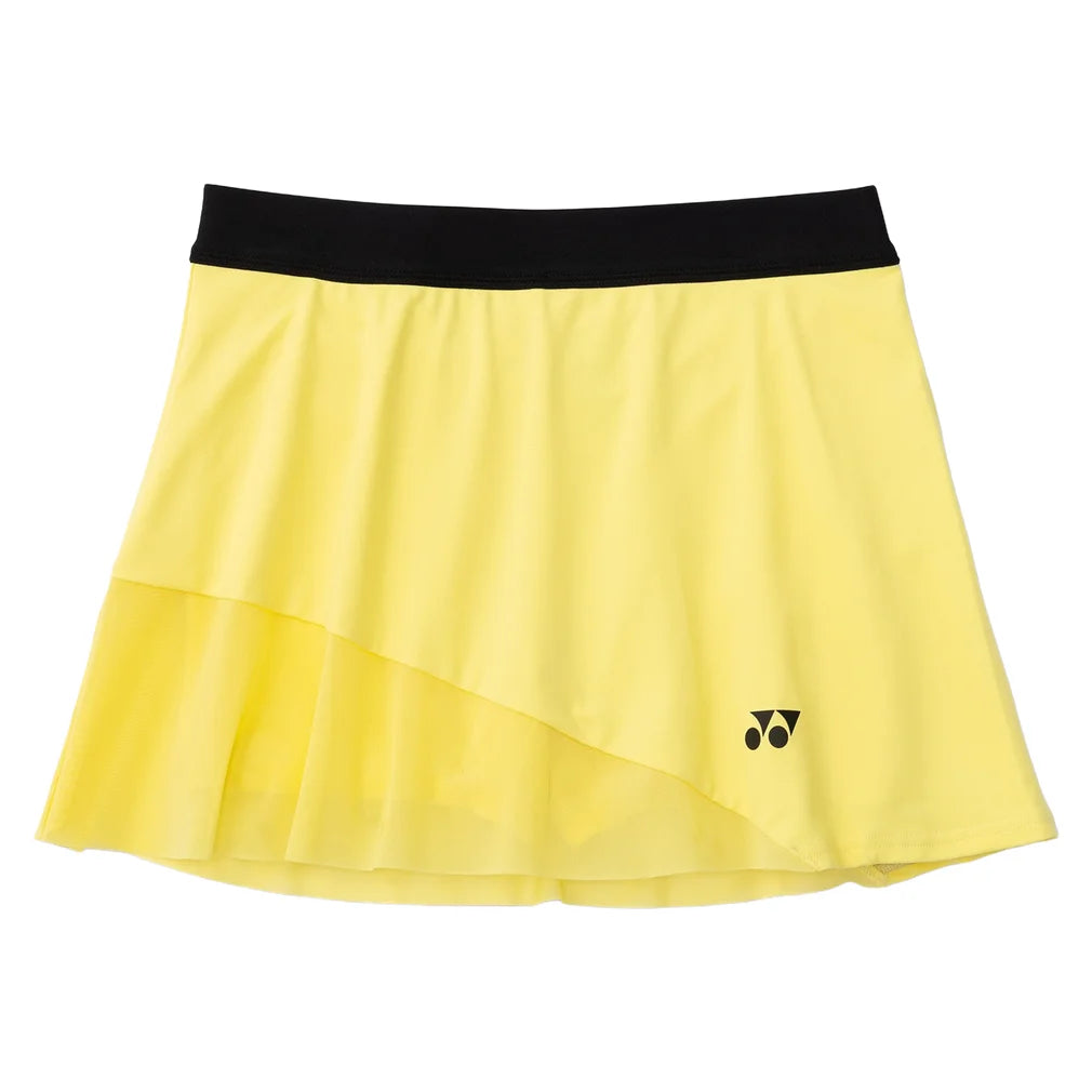 Women's Tournament Skort, Yonex, Pale Yellow, Pickleball Express, 26186-PALE-YELLOW-2