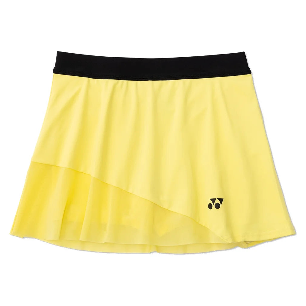 Women's Tournament Skort, Yonex, Pale Yellow, Pickleball Express, 26186-PALE-YELLOW-3
