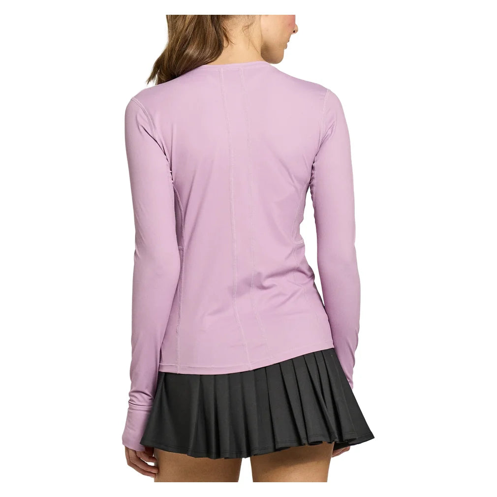 Women's Titan UPF 50+ Long Sleeve Top Lavender, Lija, Pickleball Express, 26A-1945H26-1