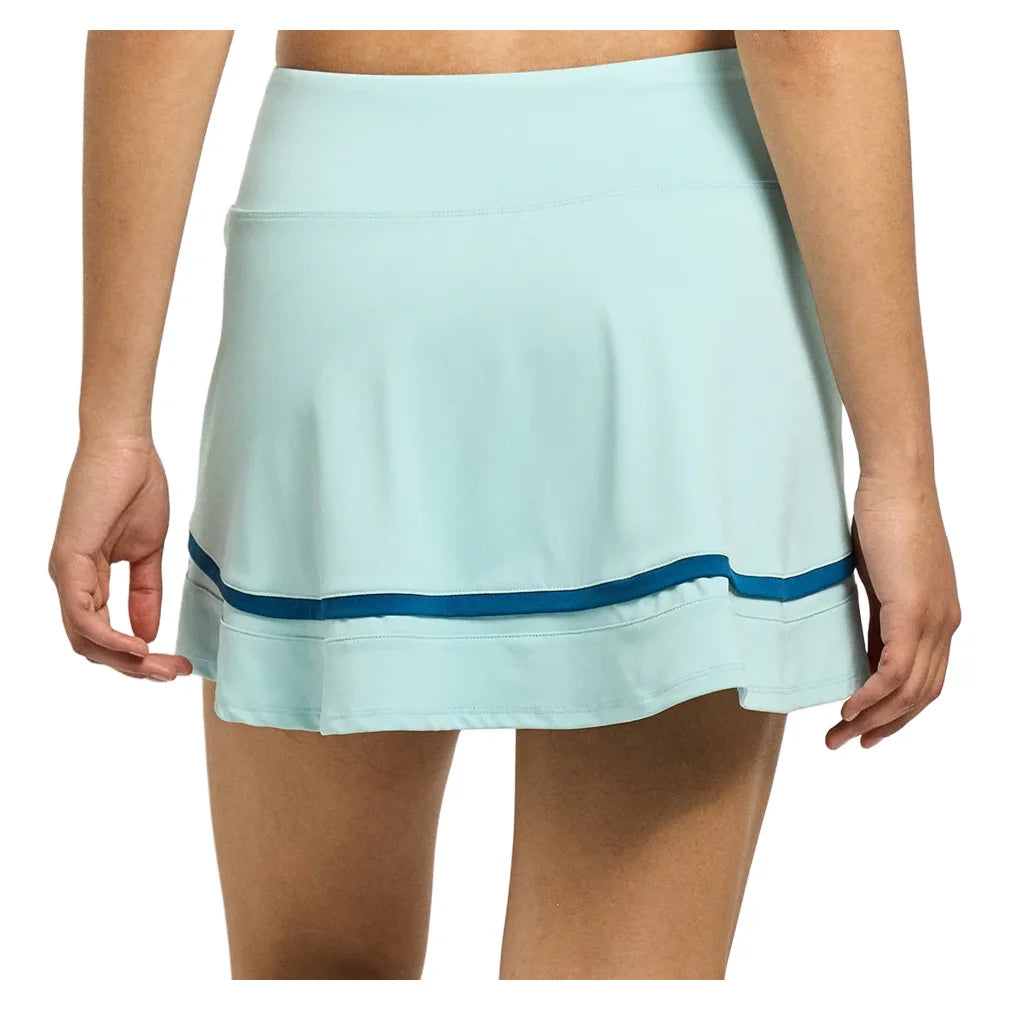 Women's Banded Arena 13 Inch Skort Smoky Blue and Poseidon, Lija, Pickleball Express, 26A-4659F26-1