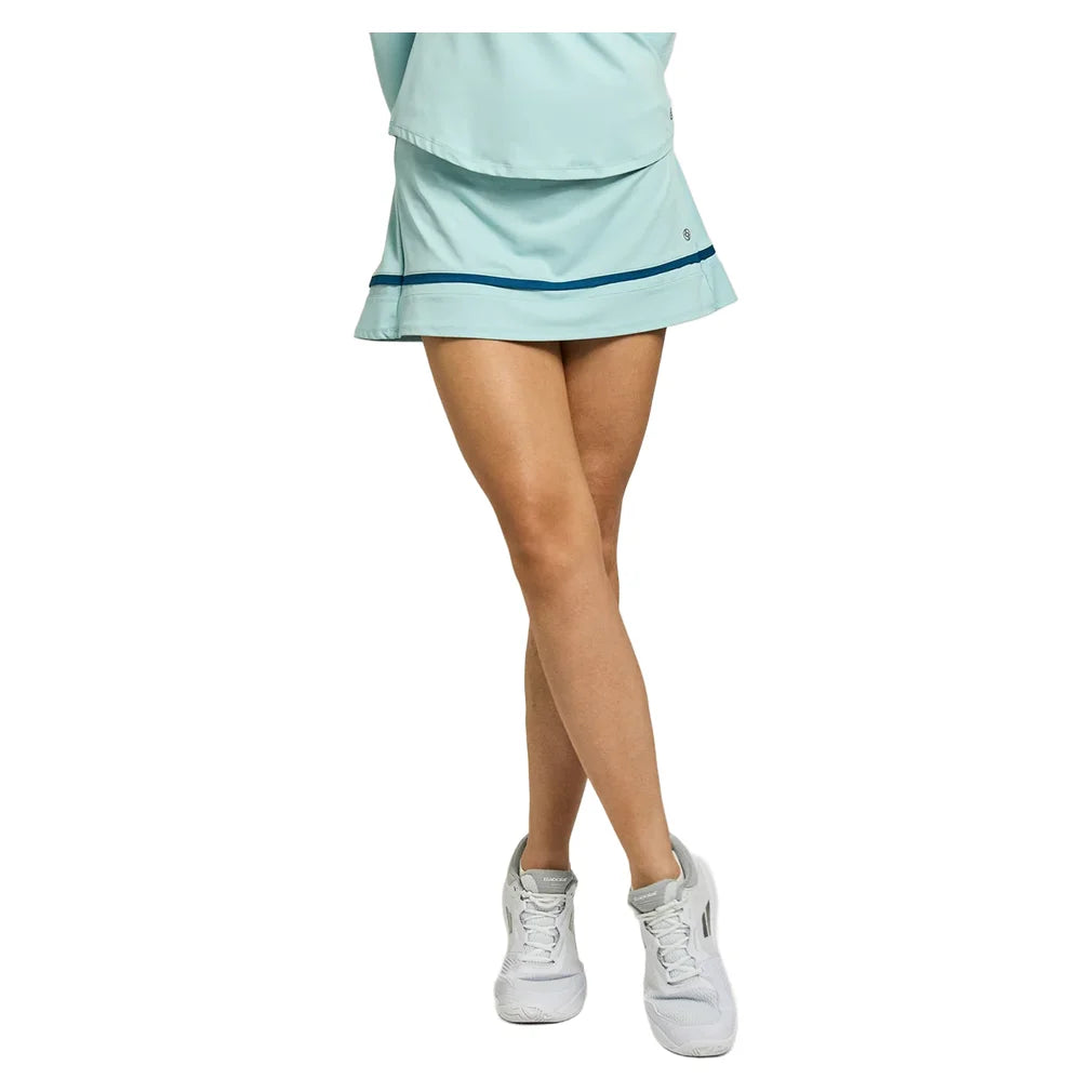 Women's Banded Arena 13 Inch Skort Smoky Blue and Poseidon, Lija, Pickleball Express, 26A-4659F26-2