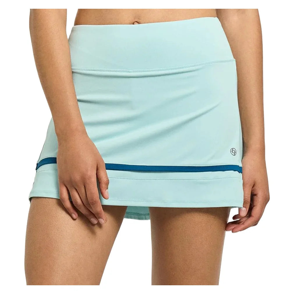 Women's Banded Arena 13 Inch Skort Smoky Blue and Poseidon, Lija, Smoky Blue/Poseidon, Pickleball Express, 26A-4659F26-SMOKY-BLUE-POSEIDON-1