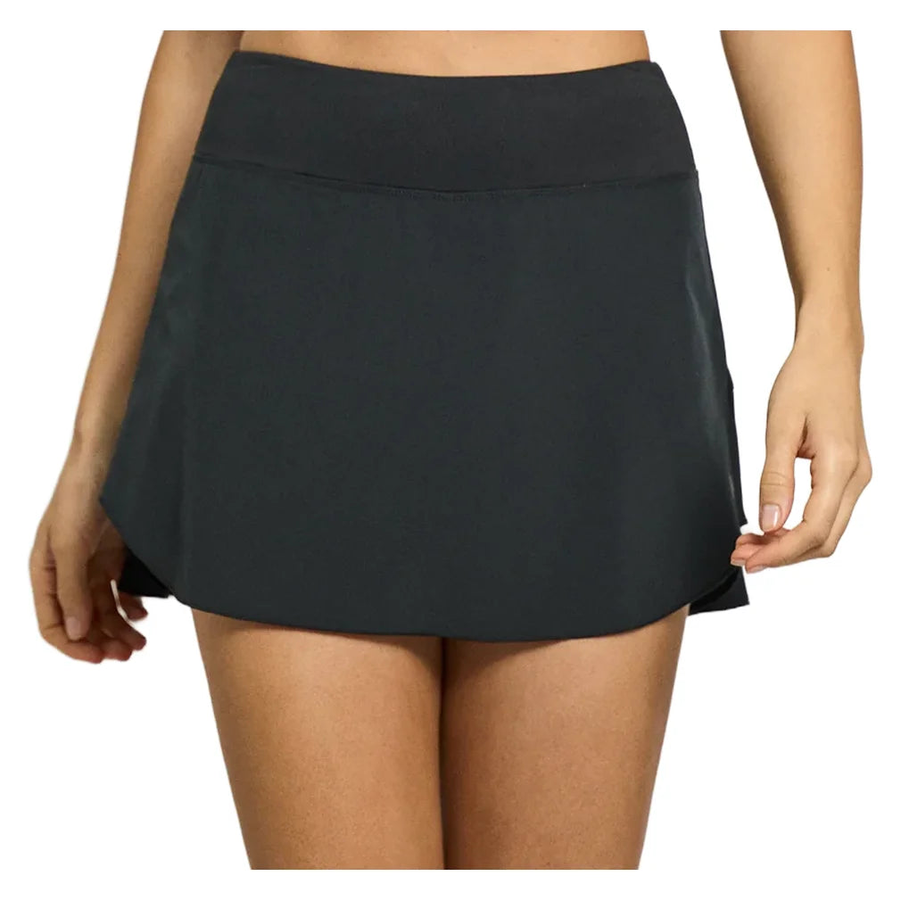 Women's Player 13 Inch Skort, Lija, Black, Pickleball Express, 26A-4748DSF26-BLACK-1