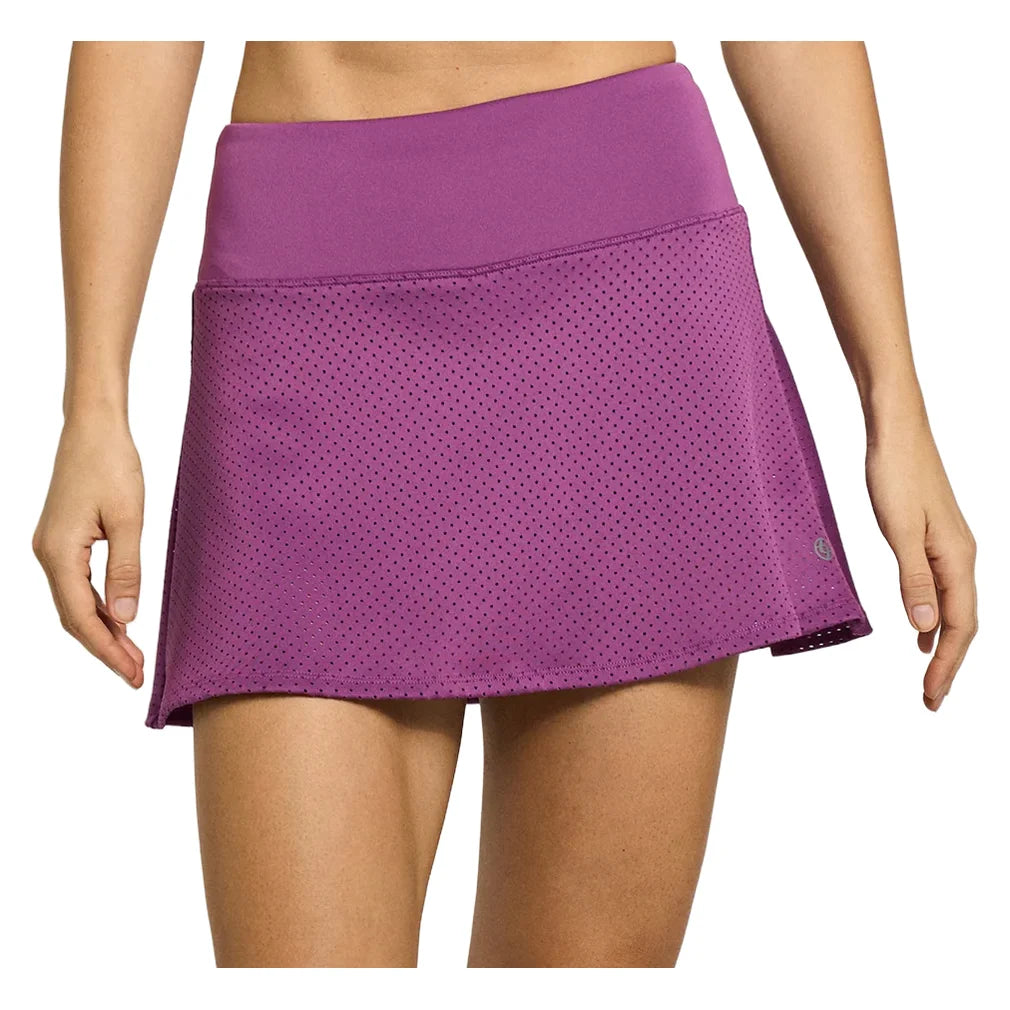 Women's Swivel 13 Inch Skort Violet, Lija, Violet, Pickleball Express, 26A-4762H26-VIOLET-1