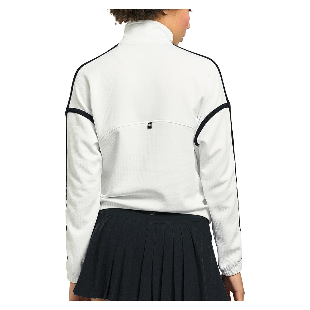Women's Team Pullover White and Black