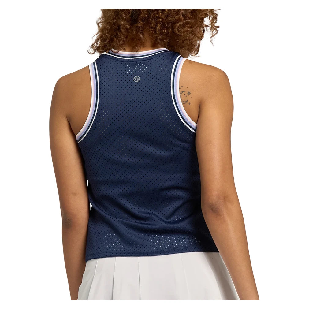 Women's Varsity 2.0 Tank Dark Navy and Mulitcolor
