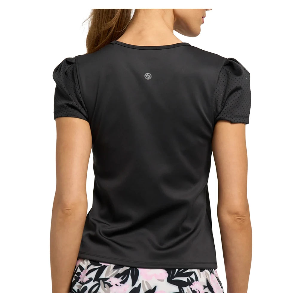 Women's Signet Court Tee Black