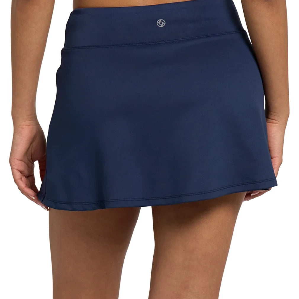 Women's 13 Inch Uprise Skort Dark Navy and Multicolor