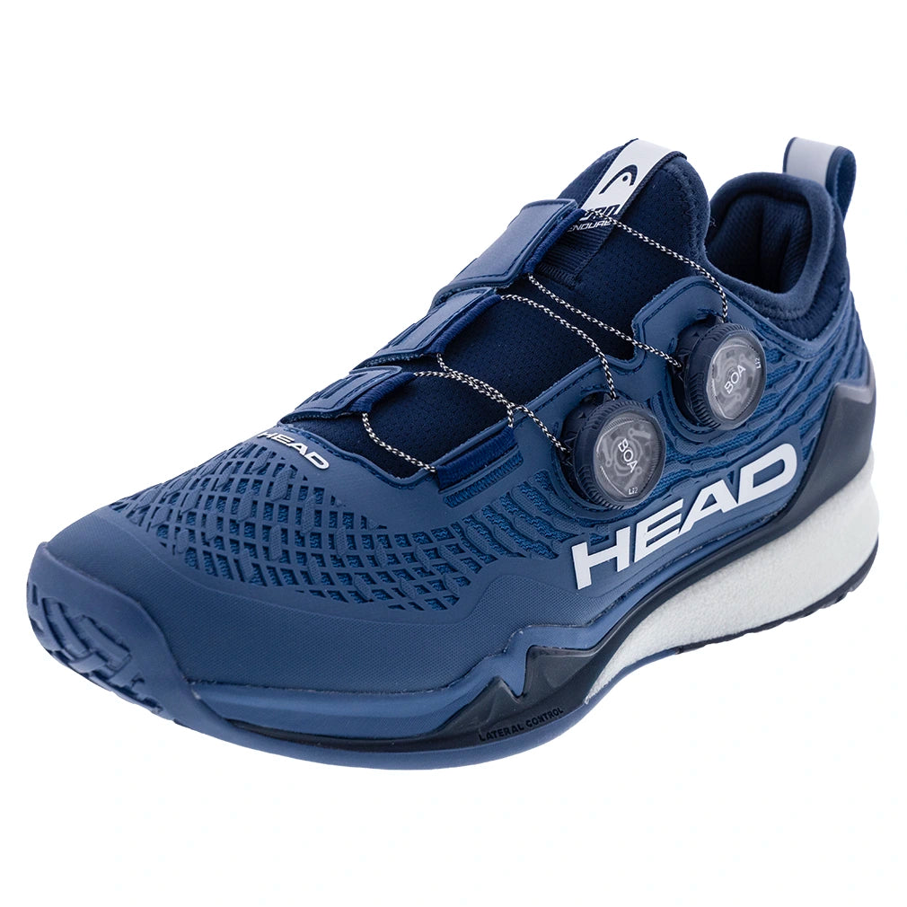 Men's Endure Pro BOA Court Shoes Dark Blue and Navy