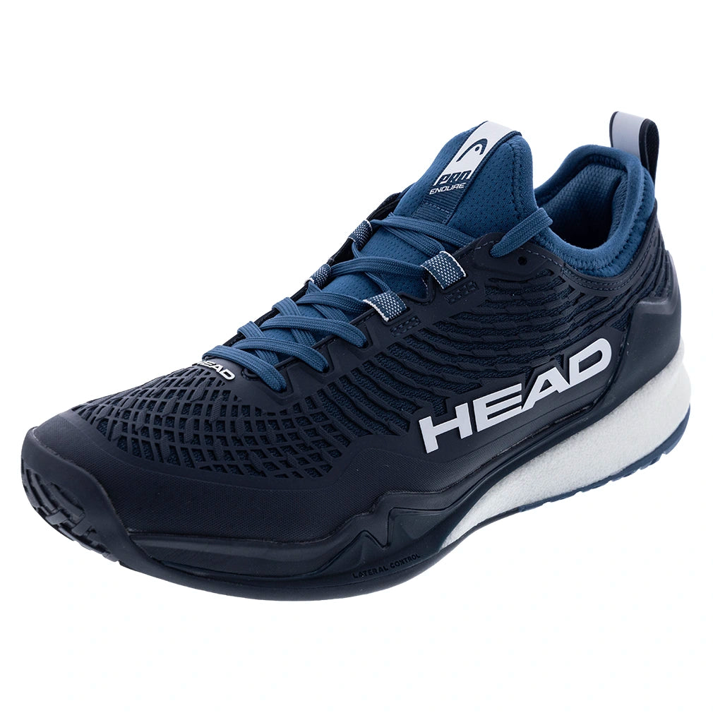 Men's Endure Pro Court Shoes Navy and Dark Blue