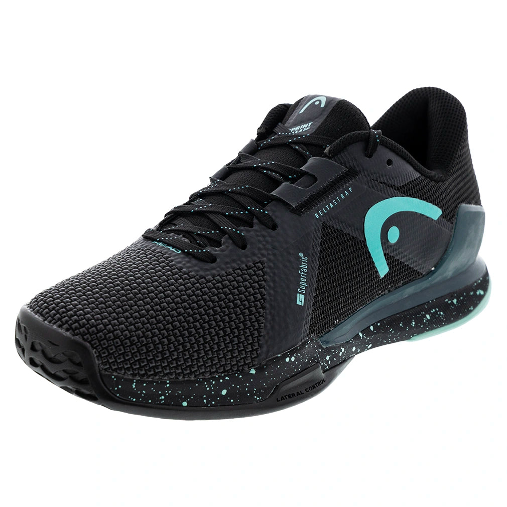 Men's Sprint Pro 4.0 SF Shoes Black and Teal