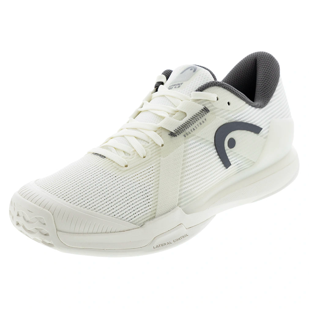 Men's Sprint Pro 4.0 Court Shoes Chalk White and Dark Grey