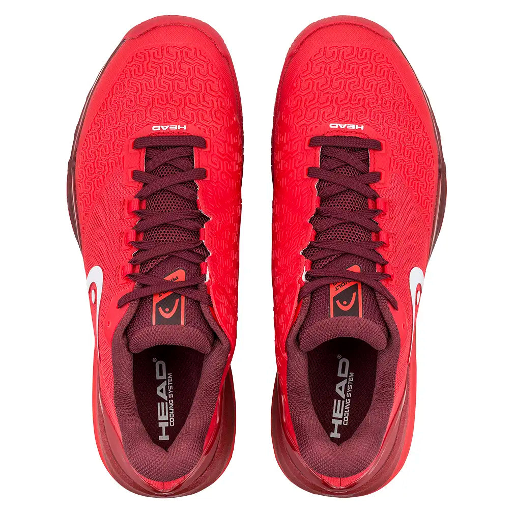 Men's Revolt Pro 5.0 Shoes Red and Dark Red