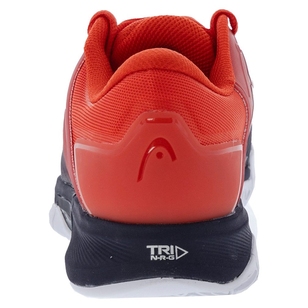 Men's Revolt Pro 4.5 Court Shoes Dark Blue and Red