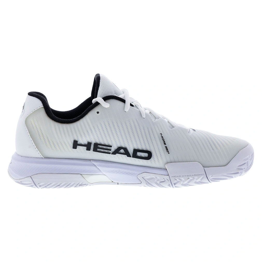 Men's Revolt Pro 4.0 Court Shoes White and Black