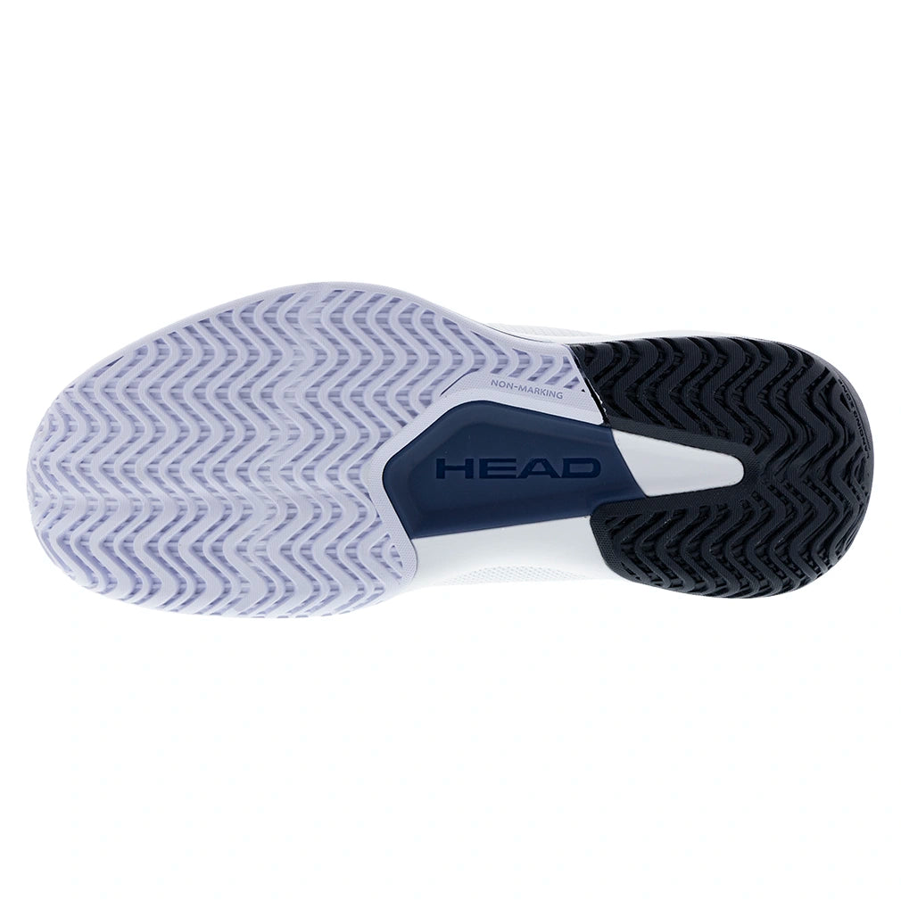 Men's Revolt Court 5.0 Shoes White and Blueberry