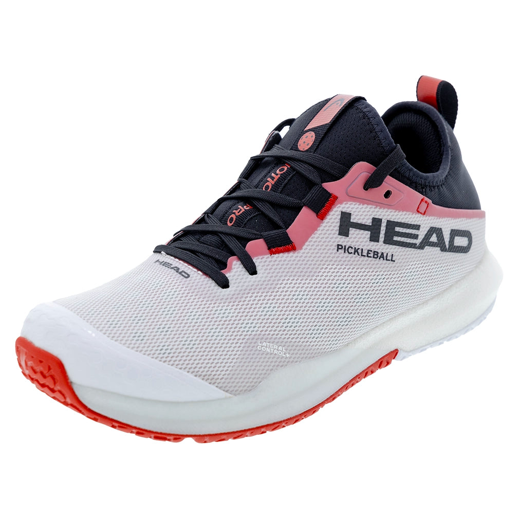 Men's Motion Pro Pickleball Court Shoes White and Red