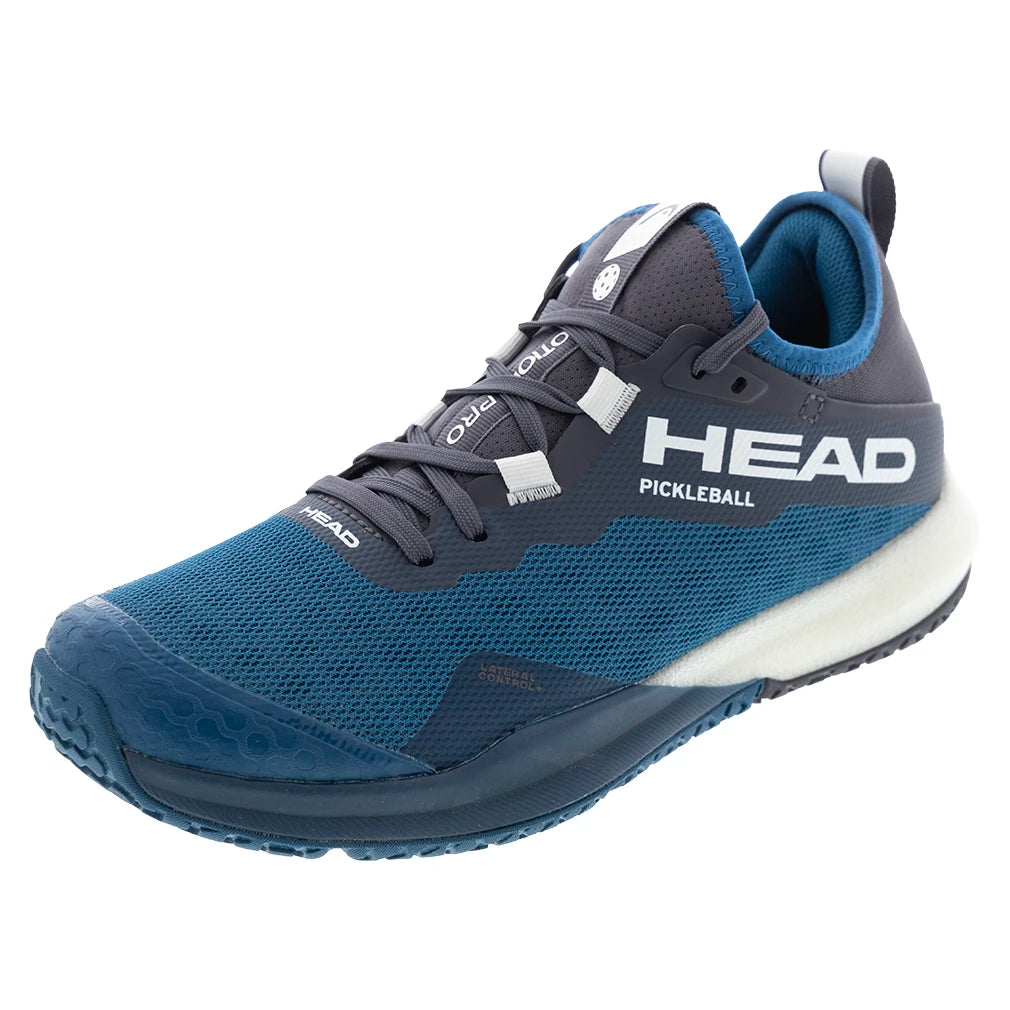 Men's Motion Pro Pickleball Shoes Twilight Blue and White