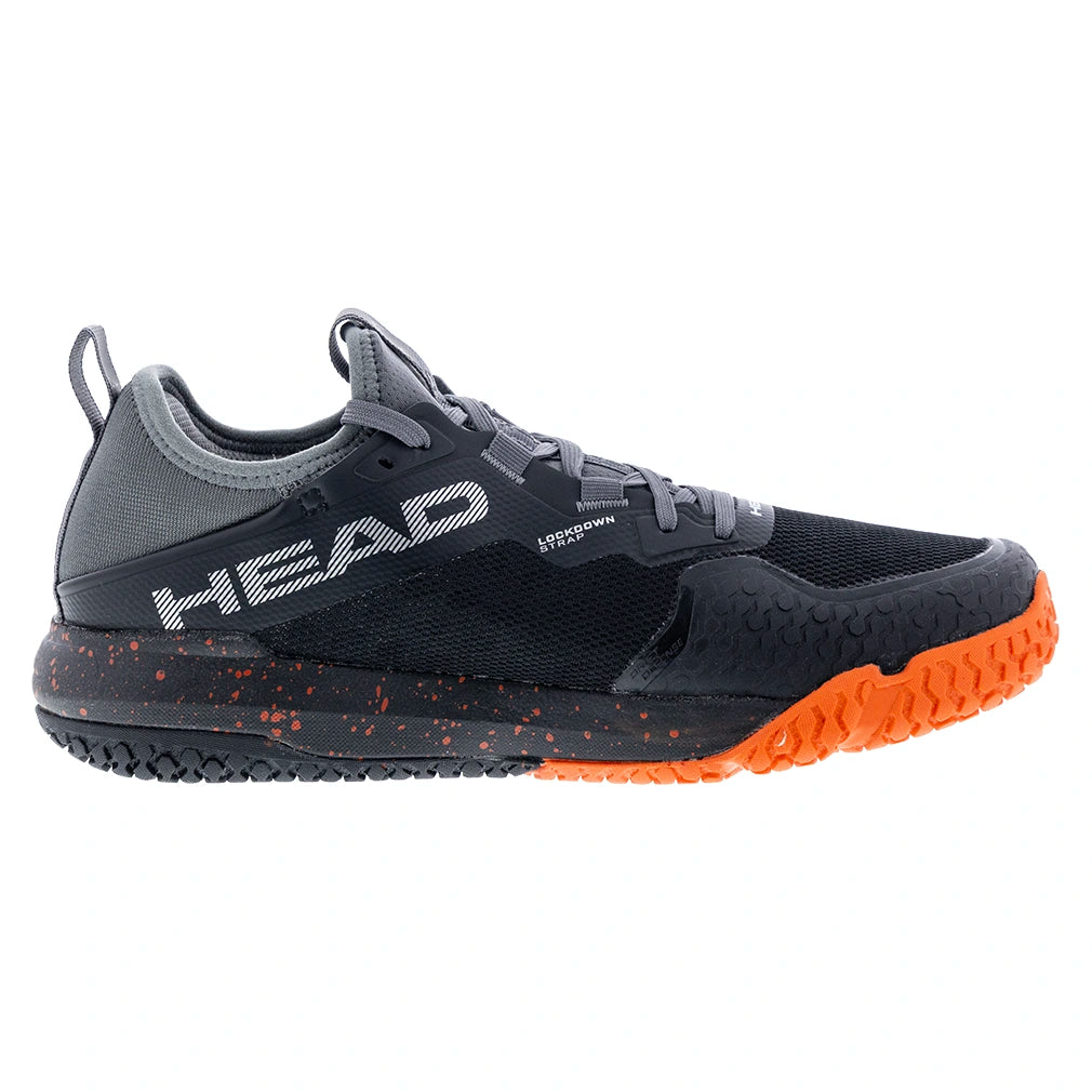 Men's Motion Pro Pickleball Shoes Black and Orange