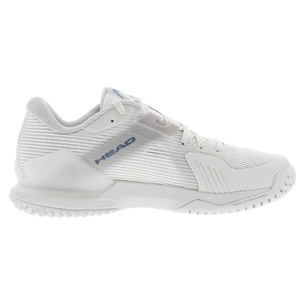 Women's Sprint Pro 4.0 Court Shoes Chalk White and Twilight Blue